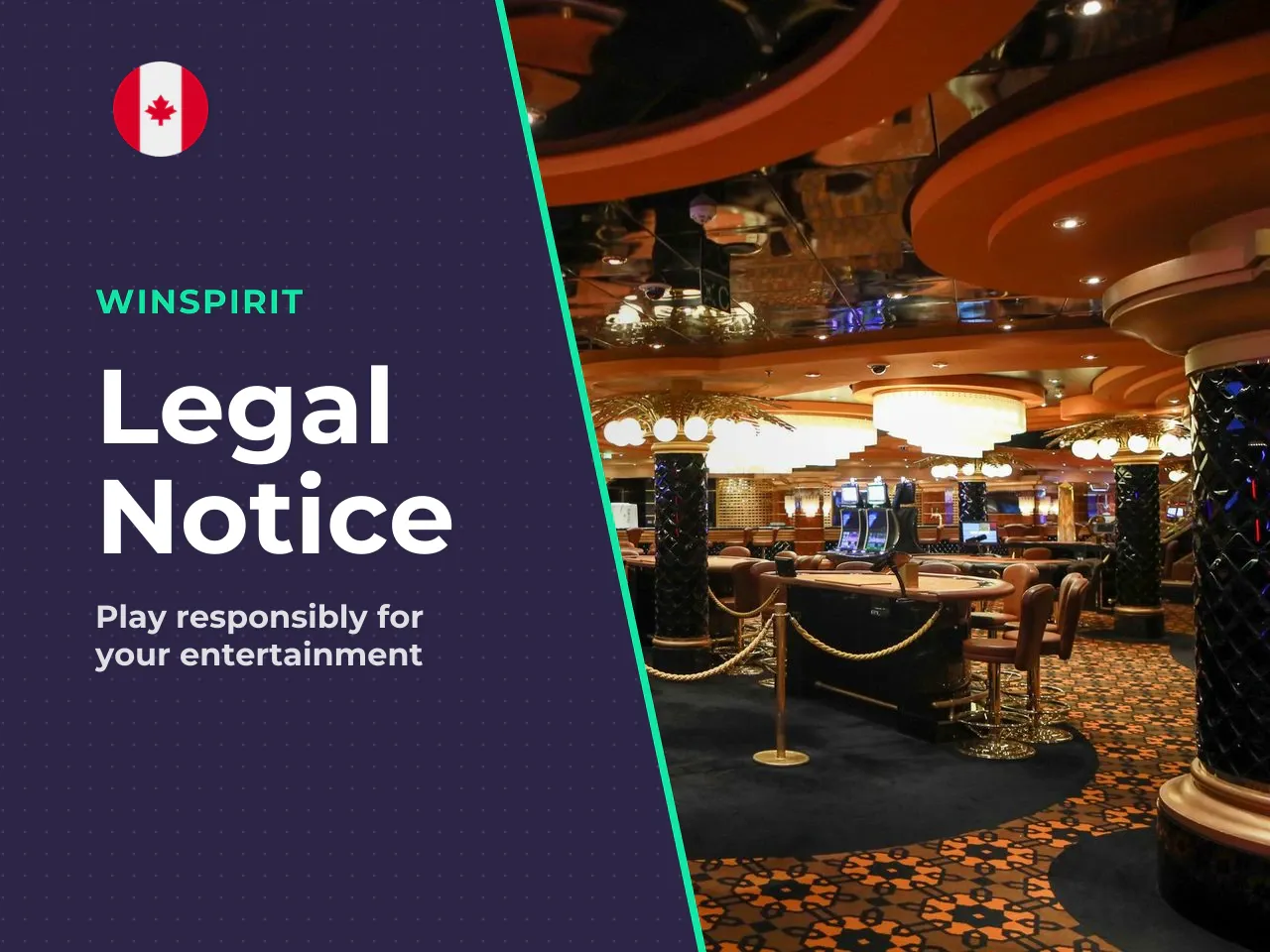 Disclaimer Legal Notice Gambling carries inherent