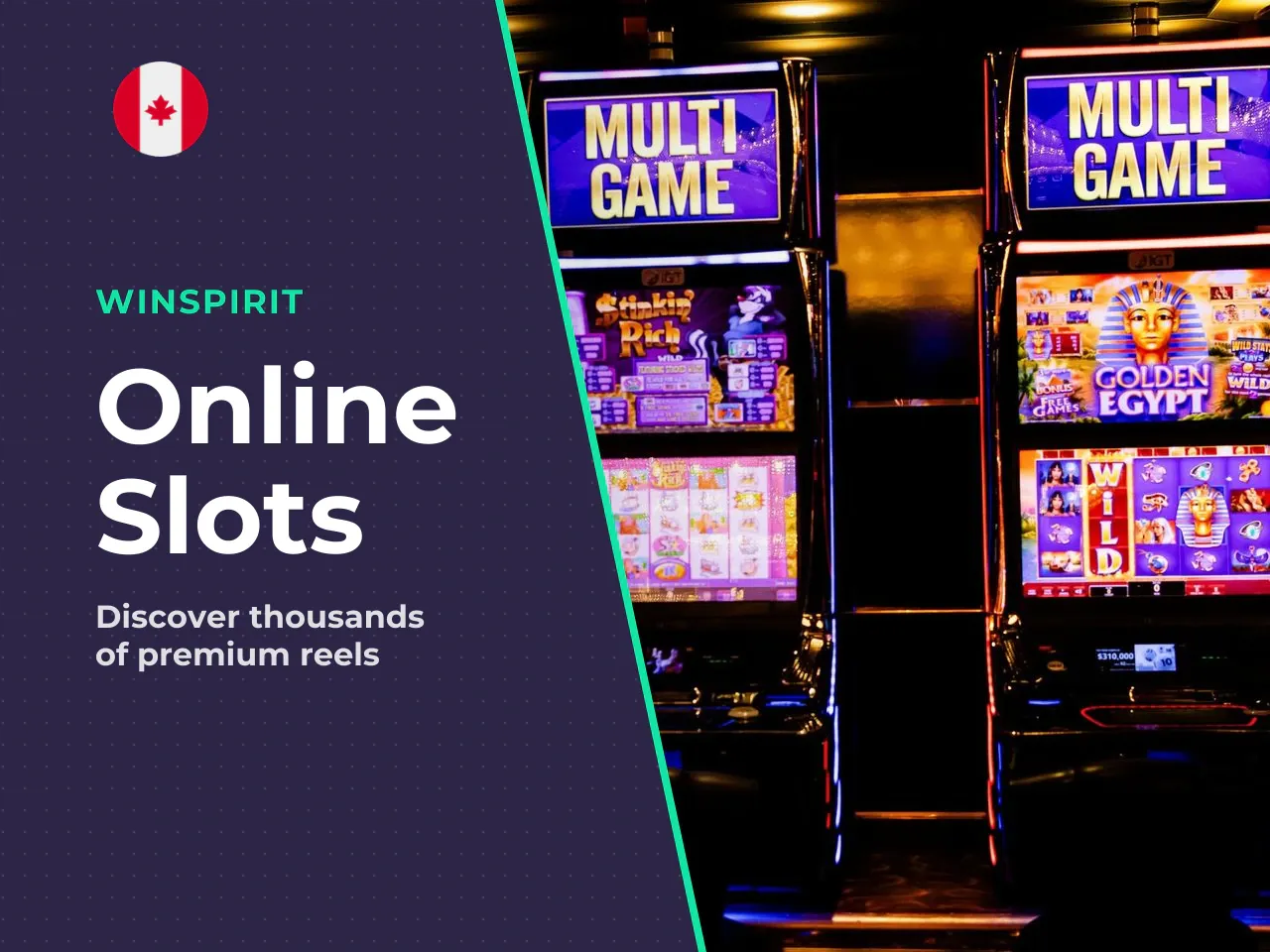 WinSpirit Slots, Jackpots and Free Slots