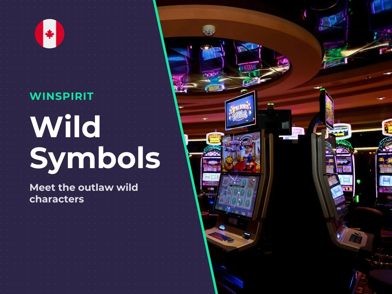 The five Wild symbols are individually